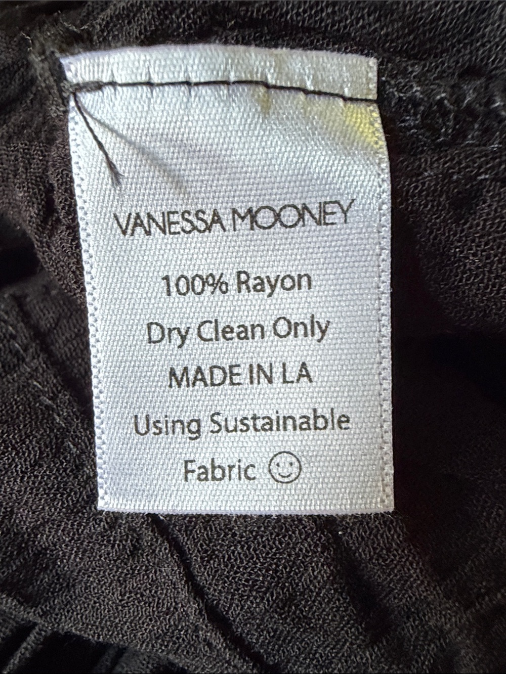 NWT Vanessa Mooney Black Elisabeth dress - discontinued color - Picture 5 of 5